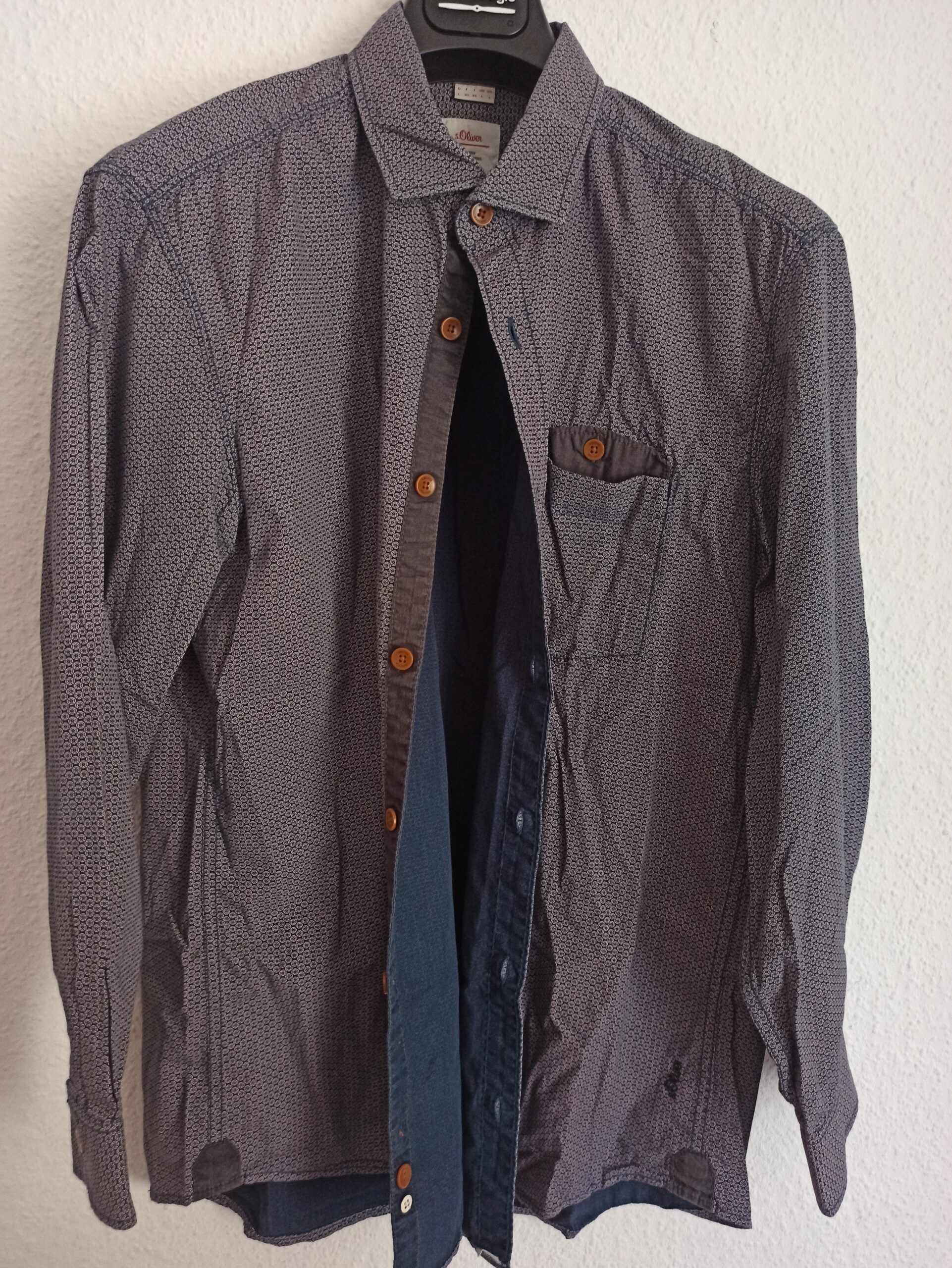 Herren Top Hemd S.Oliver