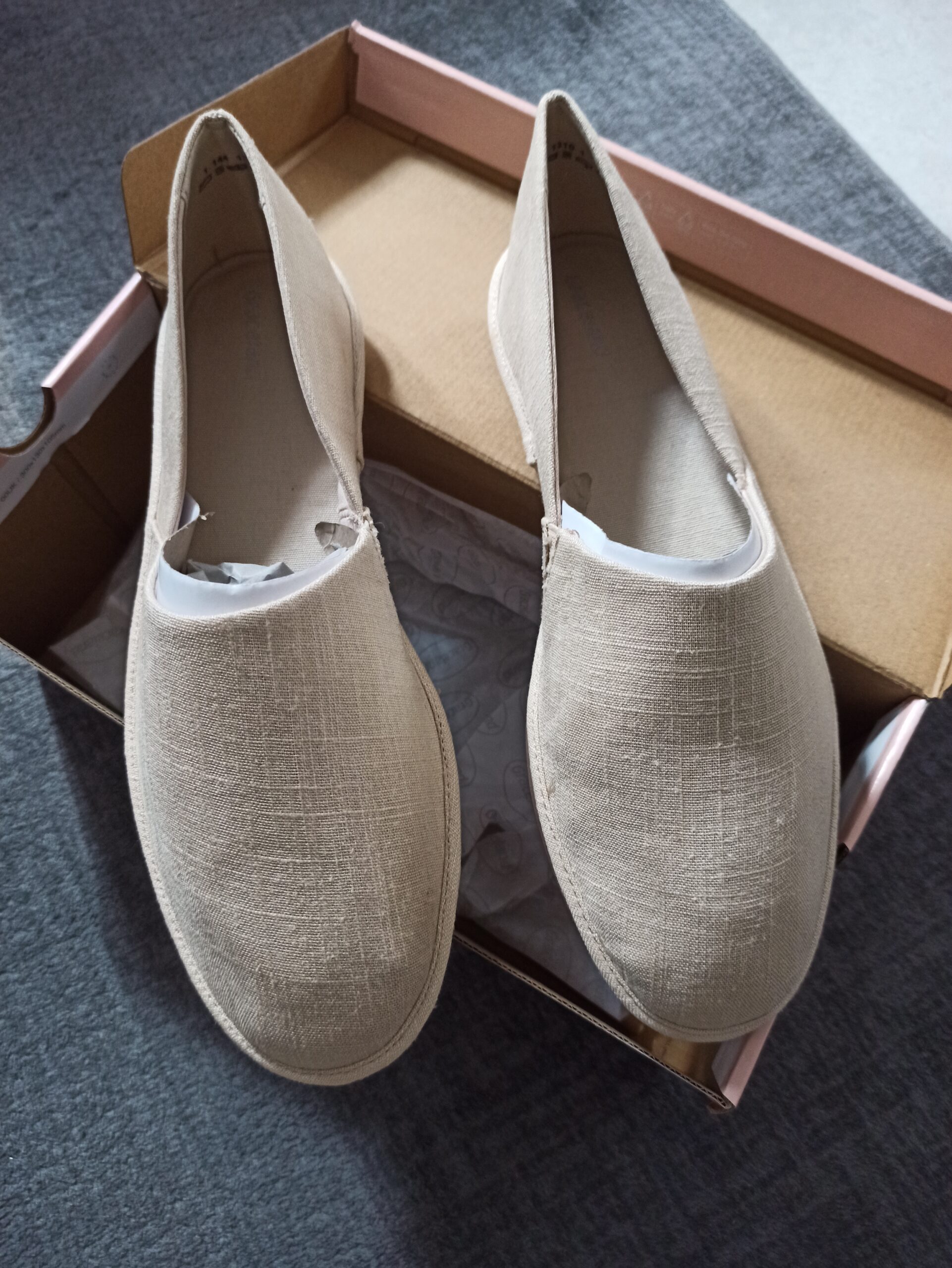 Sommer-Espadrilles für Damen Gr.38.Neu mit Ovp.