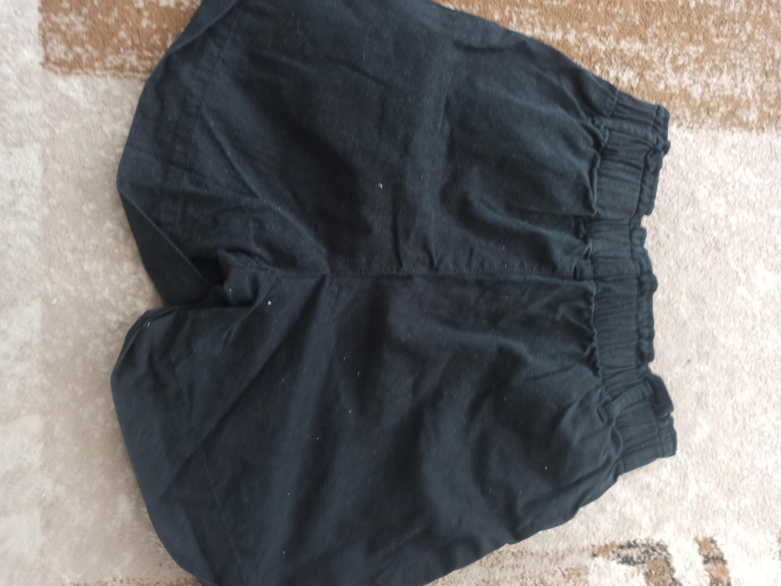 Damen Shorts Schwarz H&M Größe S – High Waist Top Zustand