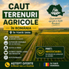 Caut terenuri agricole în România – plătesc corect, răspund rapid!