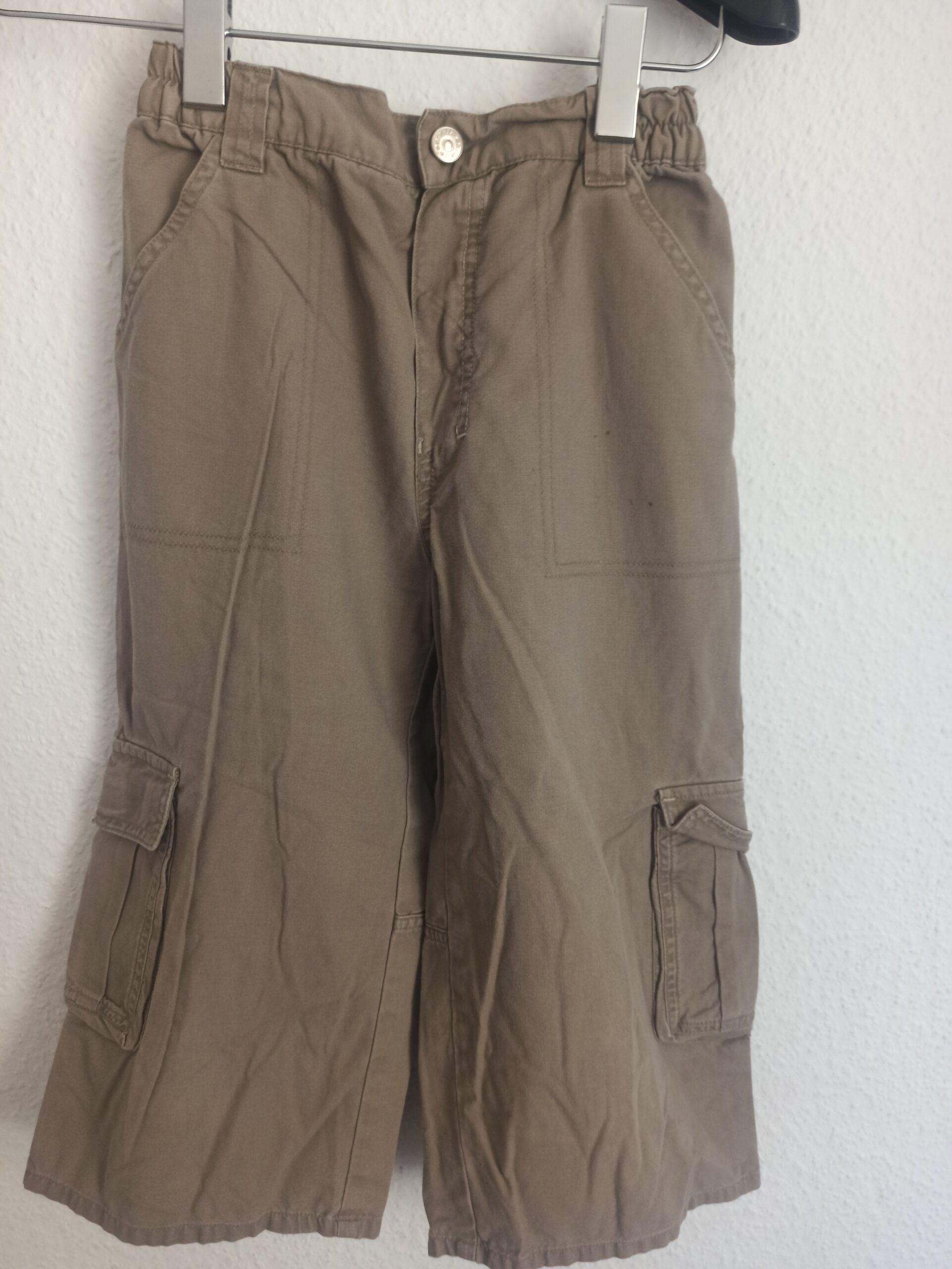 Sanetta Cargo-Shorts Kinder Gr. 140 – Braun/Khaki – Bequeme Sommerhose