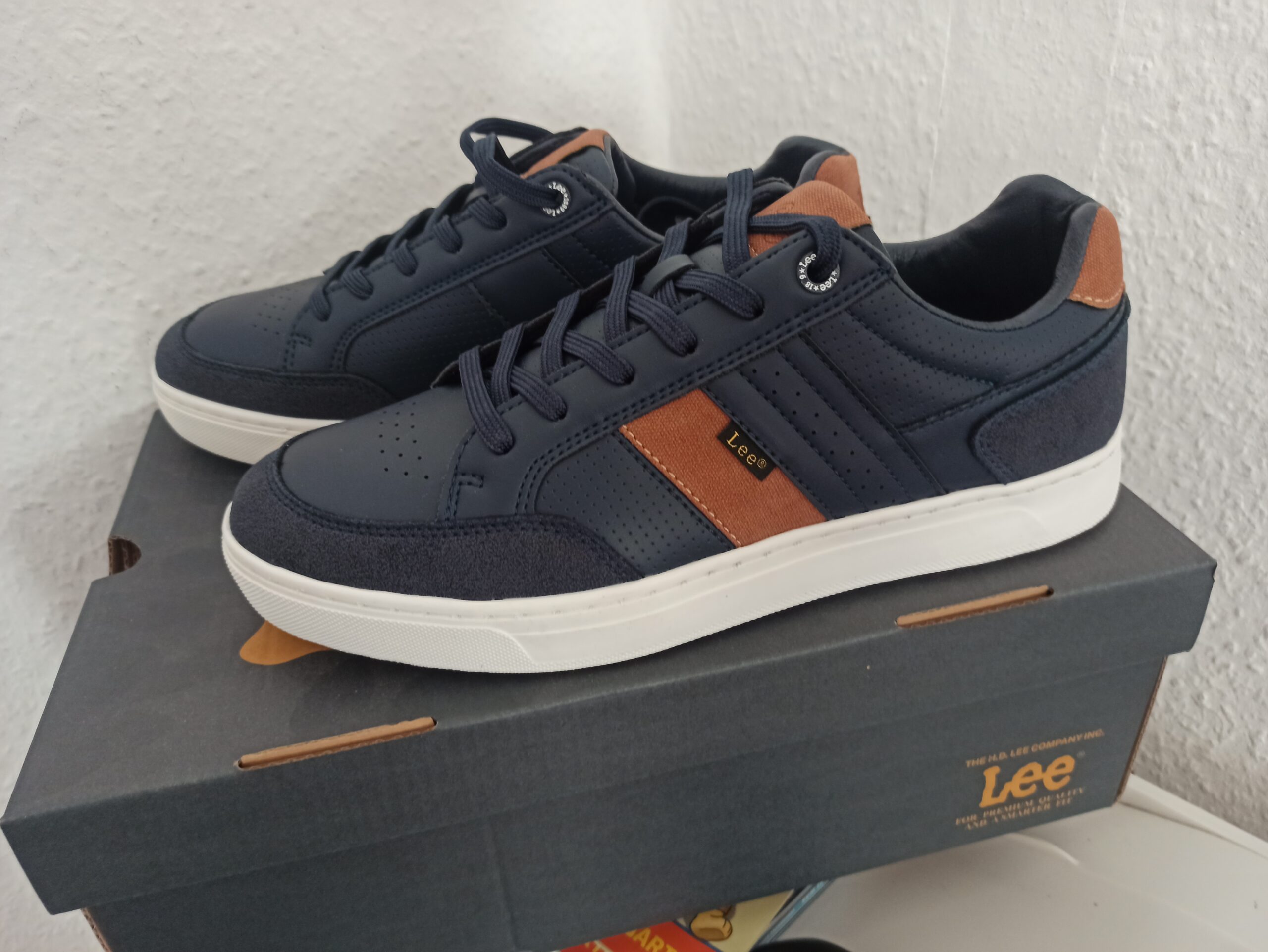 Lee Dean Men Low Sneaker Herren Gr. 40 – Dress Blues – Neu mit Ovp.