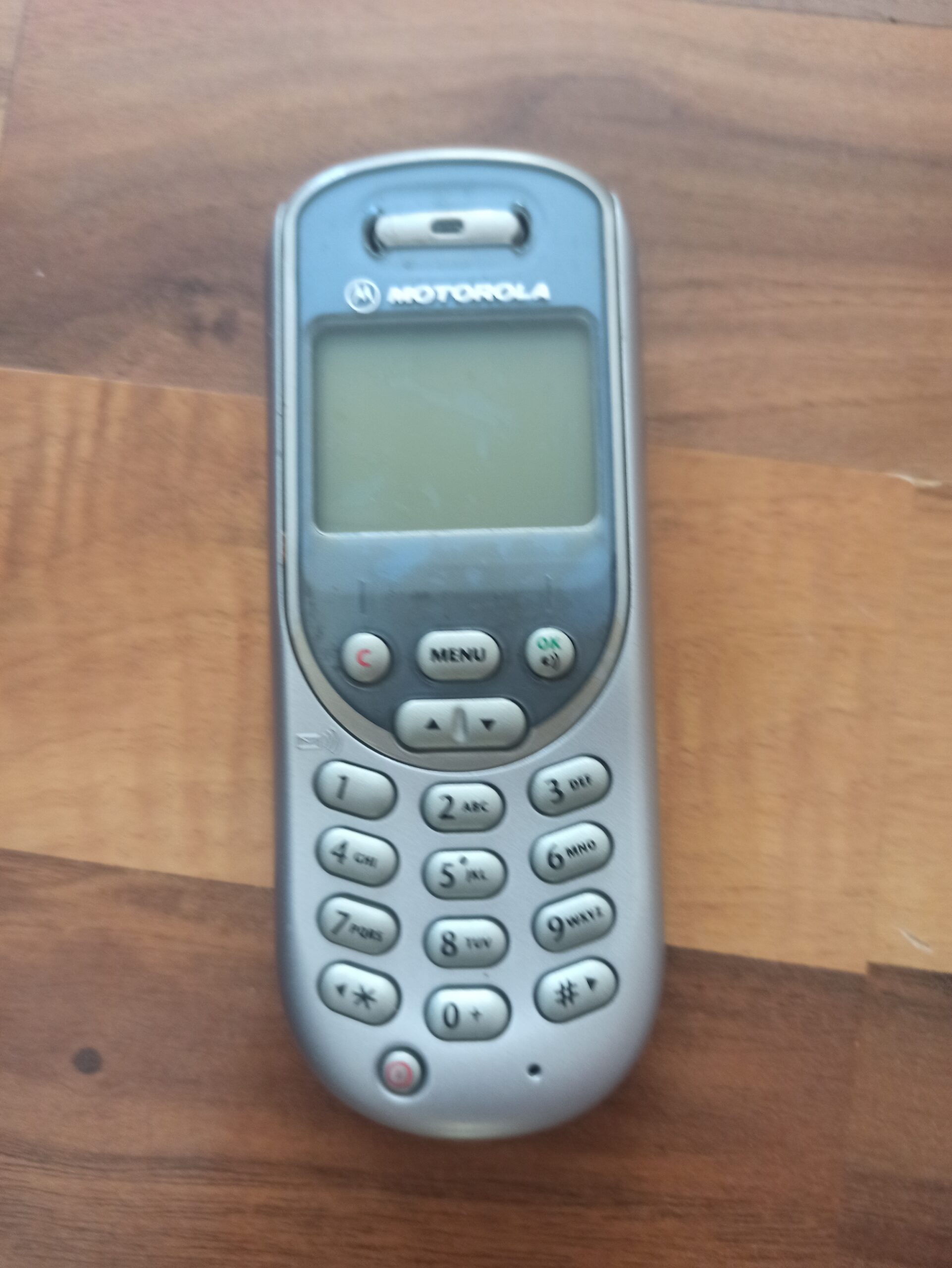 Motorola Talkabout T192 Vintage Handy Silber Mit Original Akku Ohne Ladegerät