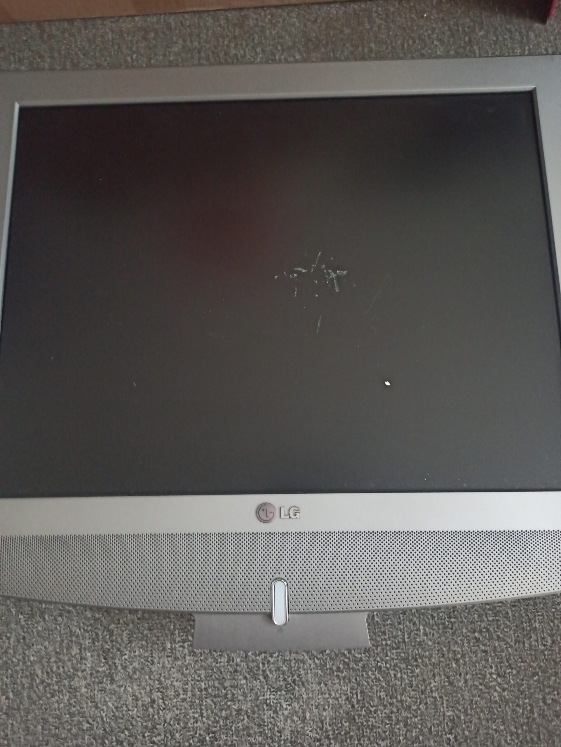 Lg 20LC1R 20 Zoll LCD Fernseher Defekt Ersatzteilspender Mit Standfuß