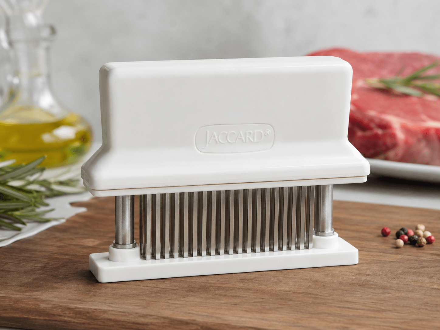 Frăgezitor Manual Pentru Carne Jaccard Cu Lame Din Oțel Inoxidabil