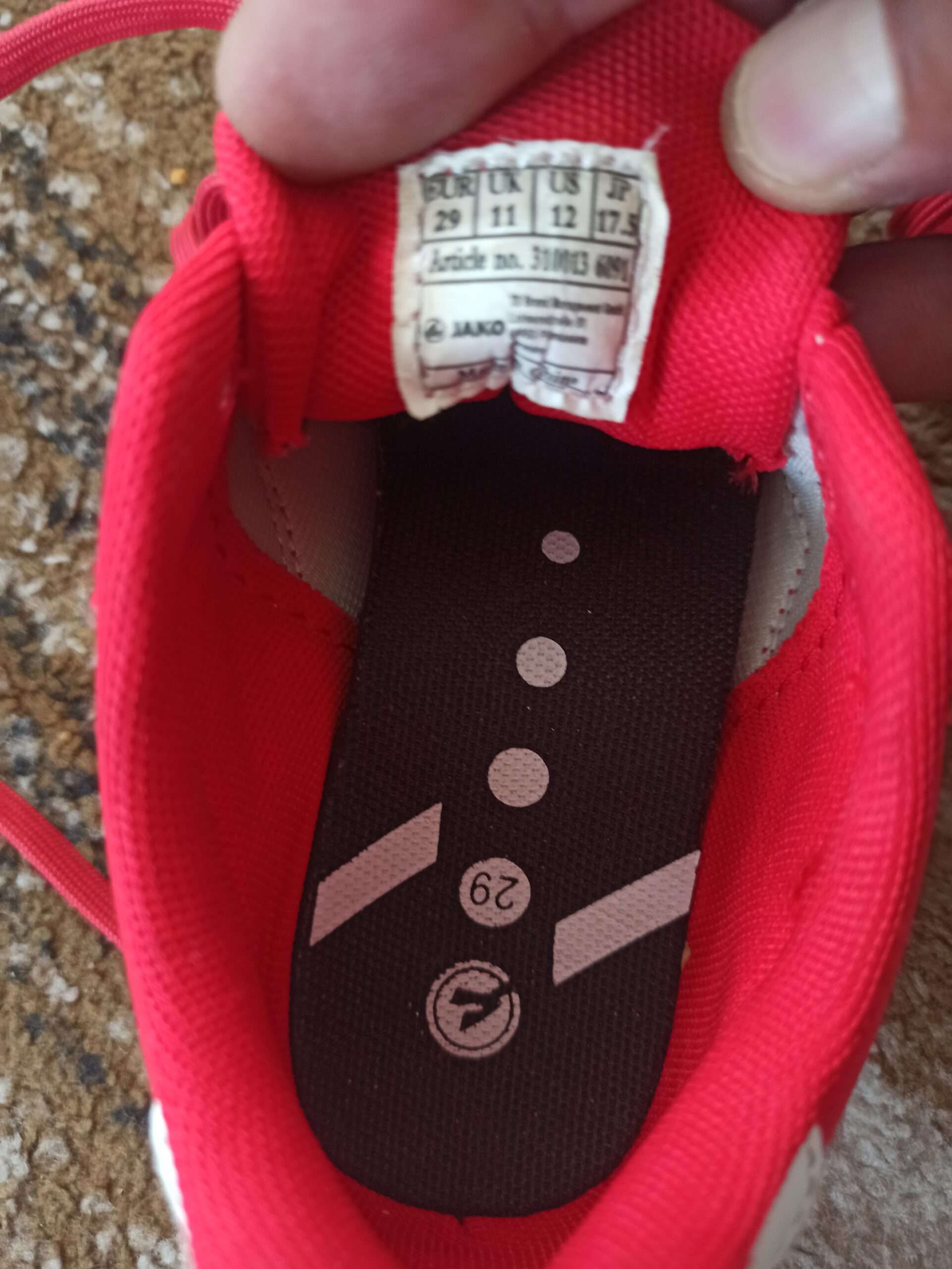 Jako Fußballschuhe Kinder Rot Größe 29 Mit Stollen