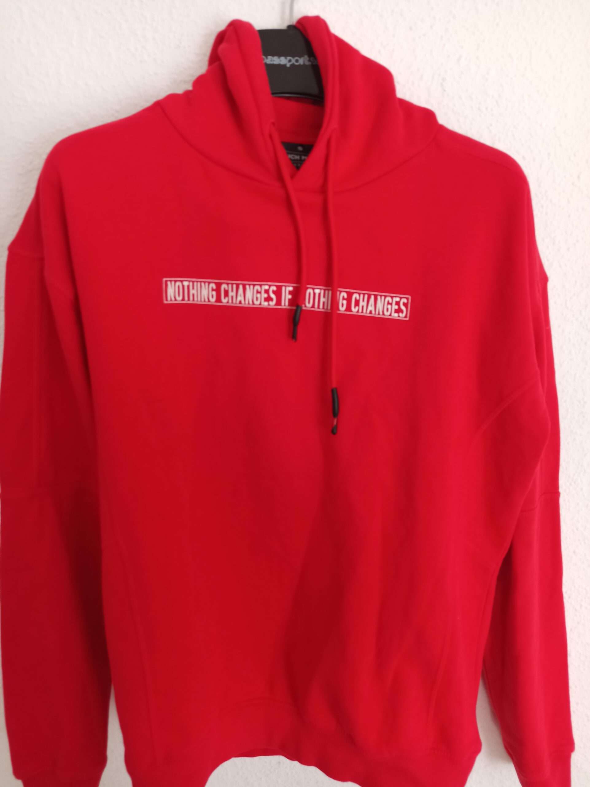 Much More Herren Hoodie Rot Gr. S