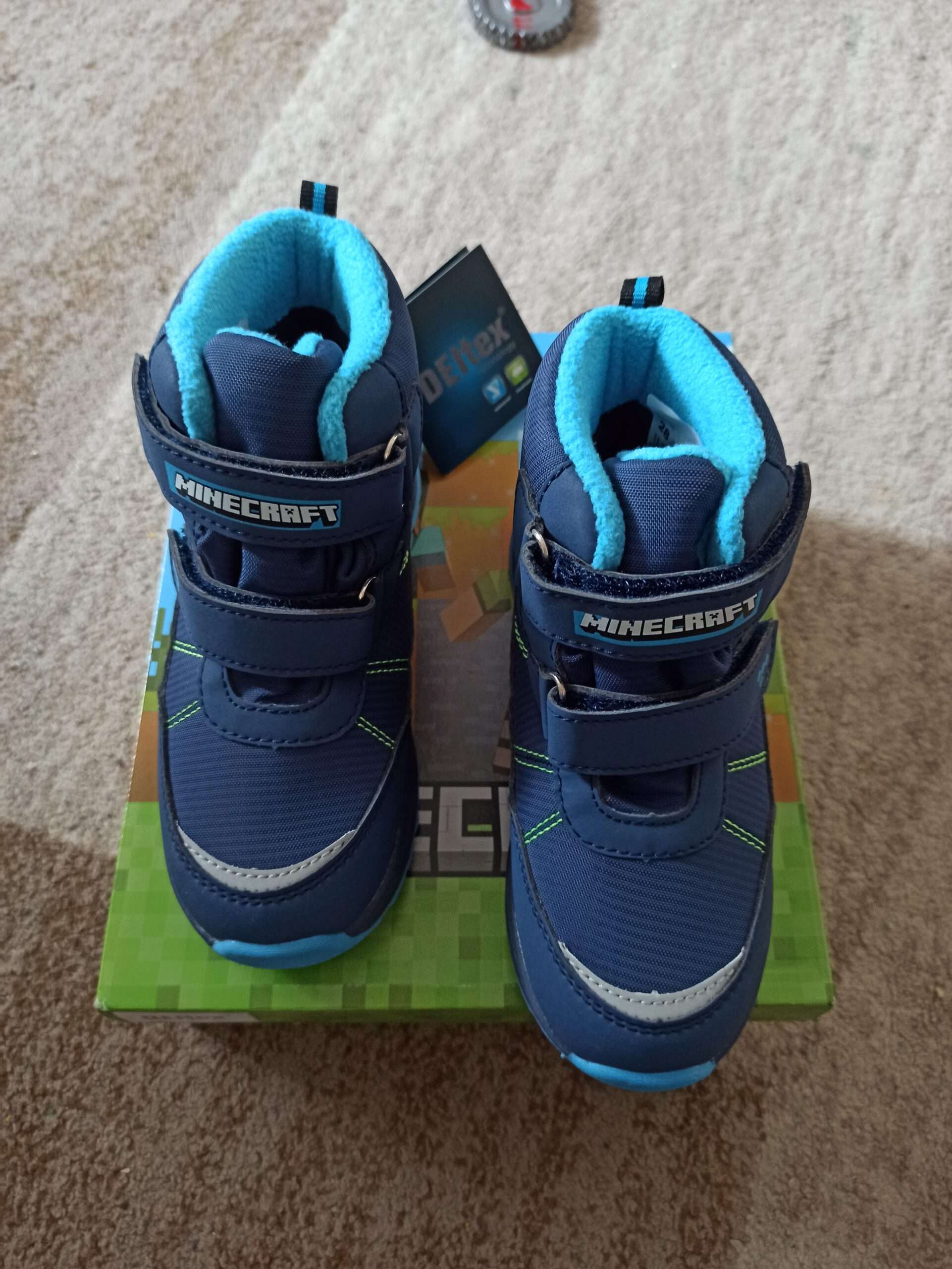 Minecraft Kinder Sneaker Boots – Gr. 27 – Neu mit Ovp.