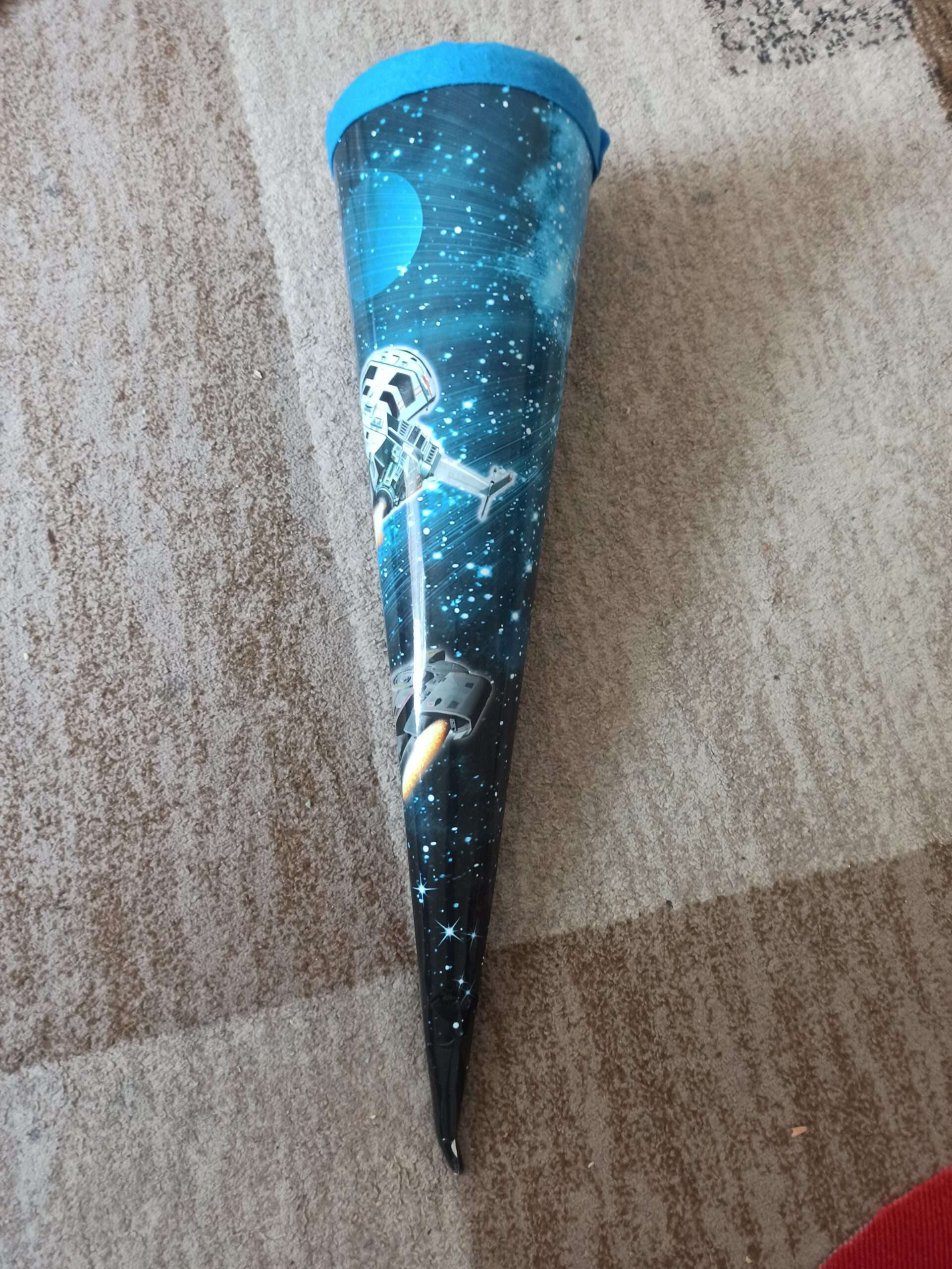 Schultüte Zuckertüte Weltraum mit Licht & Sound – Star Wars Design