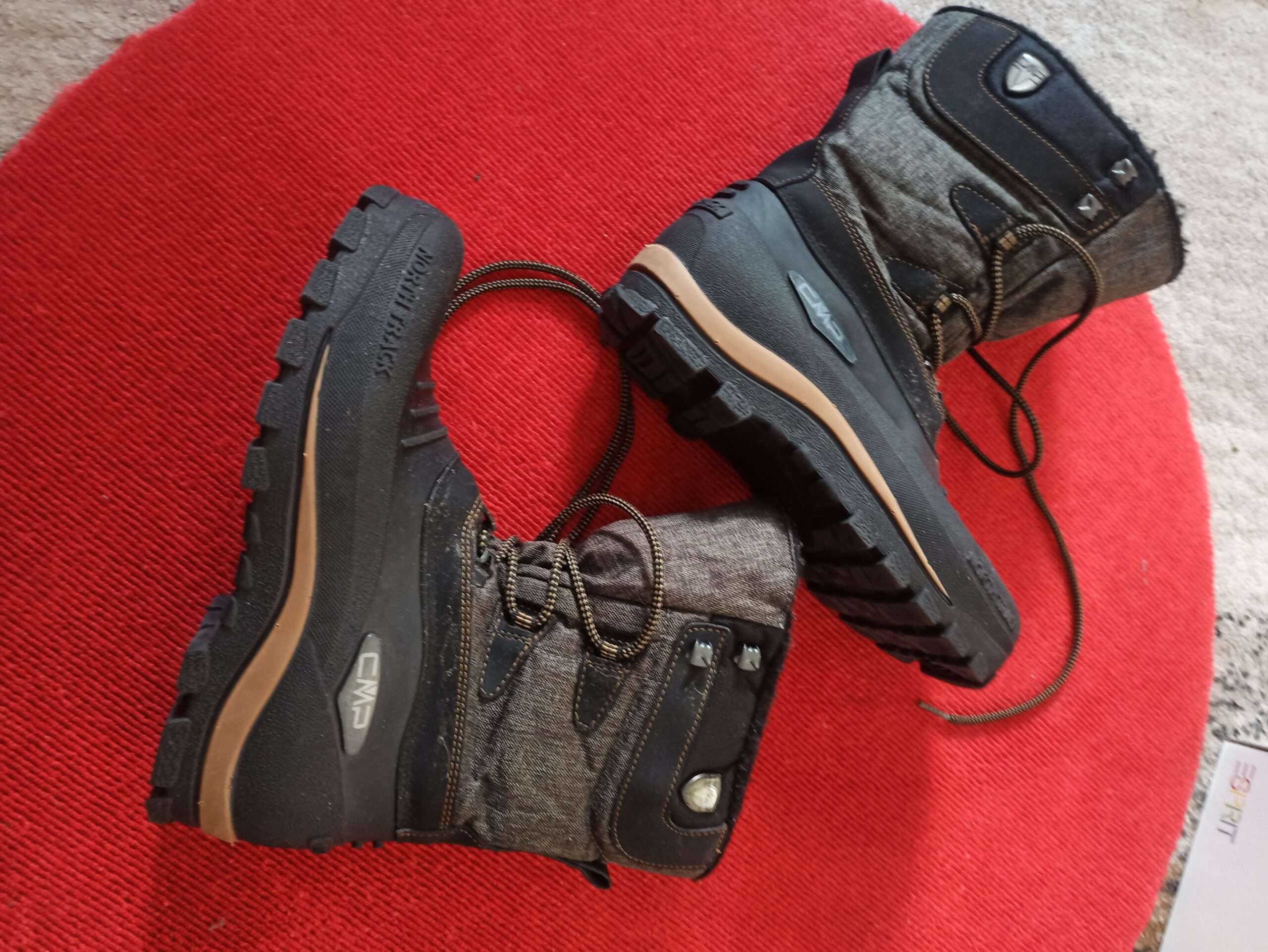 CMP Nietos 3Q47867 Herren Winterstiefel Gr. 41 – Snow Boots Coffe Mel.